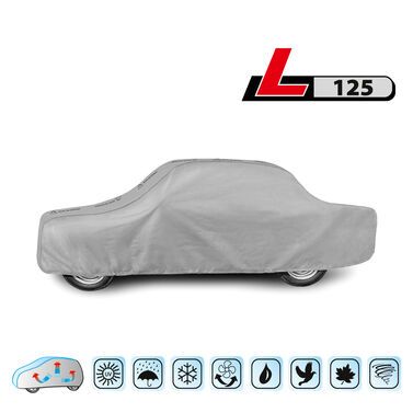 5-3949-241-3021 Pokrowiec na samochod BASIC GARAGE L125 SEDAN, dl. 405-427 cm