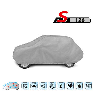 5-3950-241-3021 Pokrowiec na samochod BASIC GARAGE S126 hatchback dl. 300-310 Cm