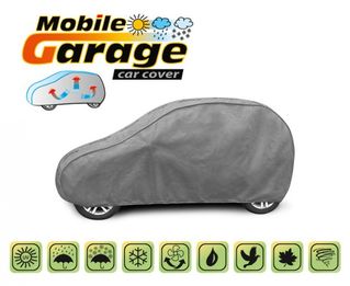 5-4099-248-3020 Pokrowiec na samochód MOBILE GARAGE hatchback, dl. 320-332 cm