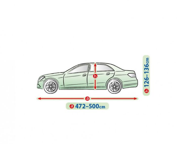 Pokrowiec na samochod MOBILE GARAGE sedan, dl. 472-500 cm