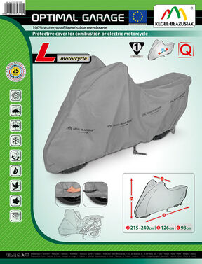 5-4174-248-3020 Pokrowiec mebranowy na motocykl  długość 215-240 cm