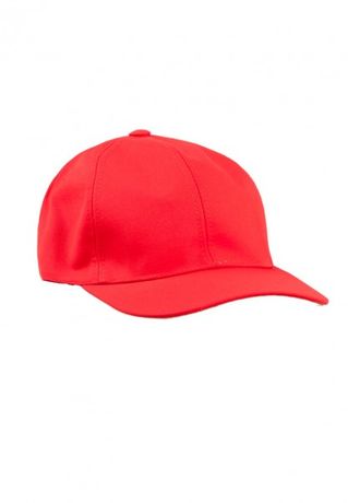 468 Czapka z daszkiem czerwona
