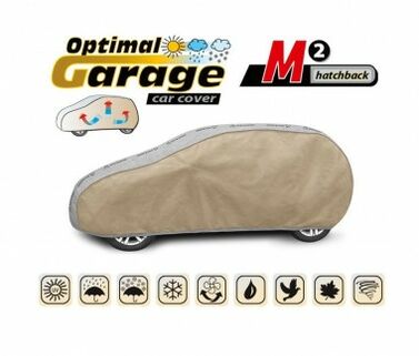 5-4314-241-2092 Pokrowiec Na Samochod OPTIMAL GARAGE Hatchback, Dl. 380-405 Cm