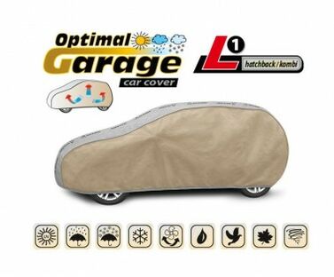 5-4315-241-2092 Pokrowiec Na Samochod OPTIMAL GARAGE Hatchback/Kombi, Dl. 405-430 Cm