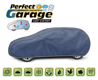 5-4628-249-4030 Miękki membranowy pokrowiec ochronny na cały samochód PERFECT GARAGE hatchback kombi, dl. 430-455 cm