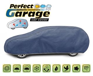5-4630-249-4030 Miękki membranowy pokrowiec ochronny na cały samochód PERFECT GARAGE kombi, dl. 485-497 cm